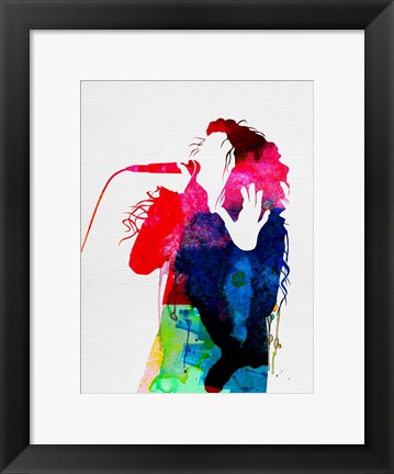 Framed Lorde Watercolor Print