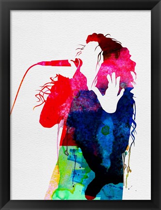 Framed Lorde Watercolor Print