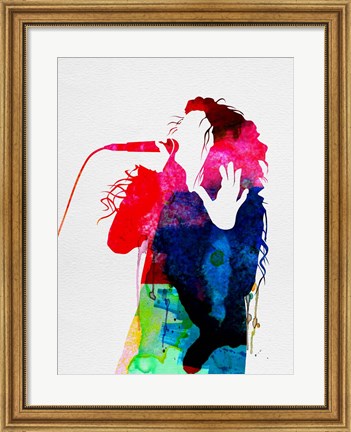 Framed Lorde Watercolor Print