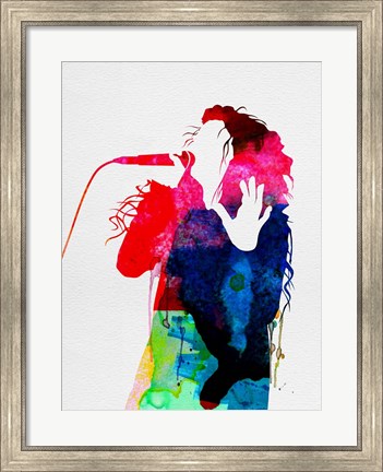 Framed Lorde Watercolor Print