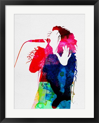 Framed Lorde Watercolor Print