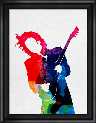 Framed Prince Watercolor Print