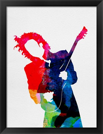 Framed Prince Watercolor Print