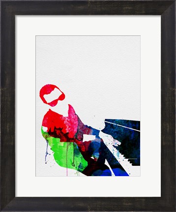 Framed Ray Watercolor Print