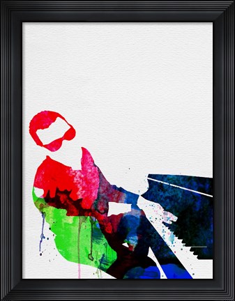 Framed Ray Watercolor Print