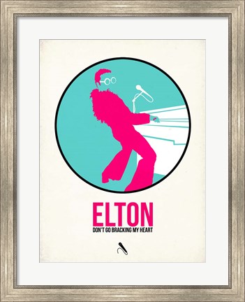 Framed Elton Print