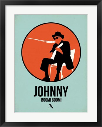 Framed Johnny 1 Print