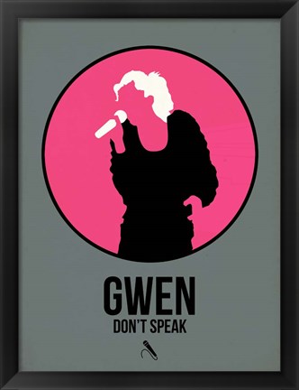 Framed Gwen 1 Print