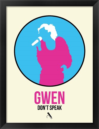Framed Gwen 2 Print
