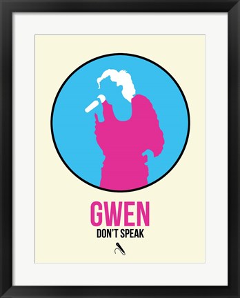 Framed Gwen 2 Print