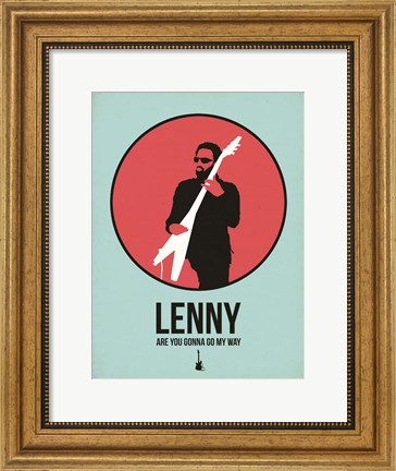 Framed Lenny 1 Print