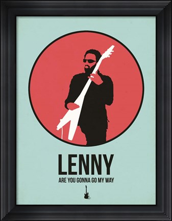 Framed Lenny 1 Print