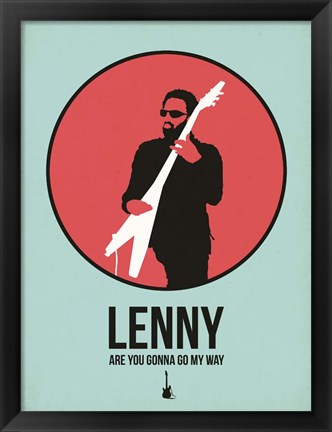 Framed Lenny 1 Print