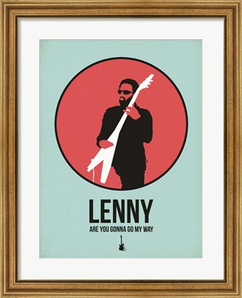 Framed Lenny 1 Print