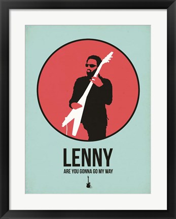 Framed Lenny 1 Print