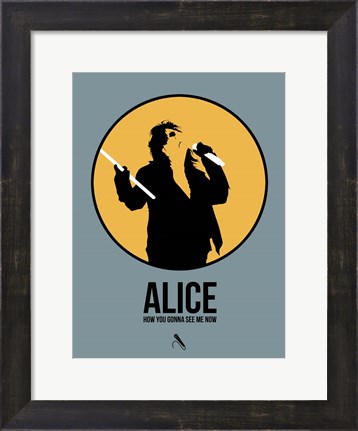 Framed Alice Print
