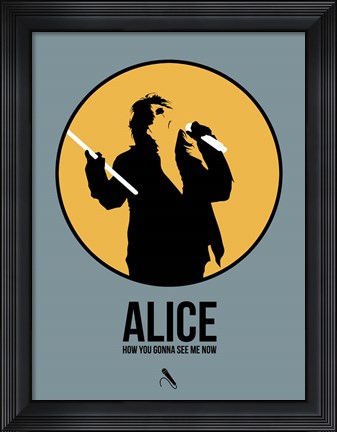 Framed Alice Print