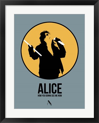 Framed Alice Print