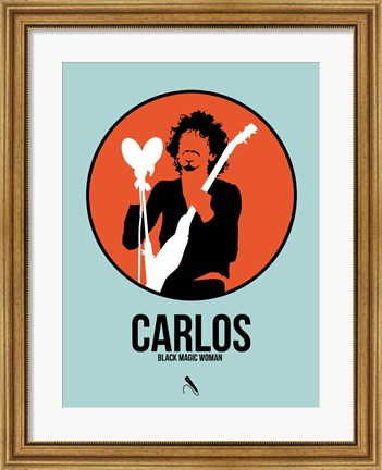 Framed Carlos Print