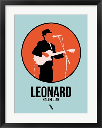 Framed Leonard Print