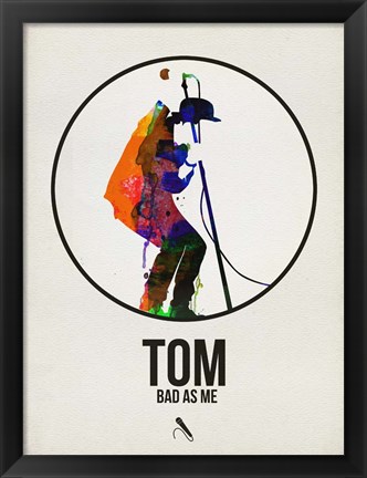 Framed Tom Watercolor Print