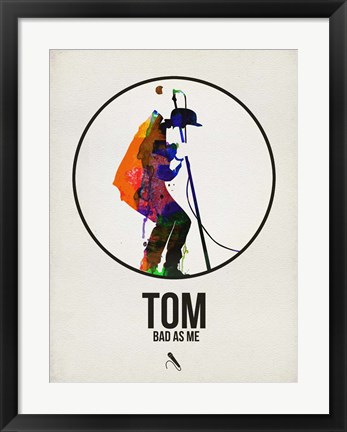 Framed Tom Watercolor Print