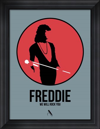 Framed Freddie Print