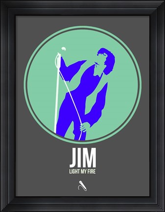 Framed Jim Print