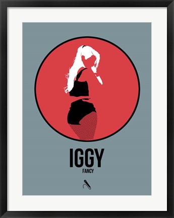 Framed Iggy Print