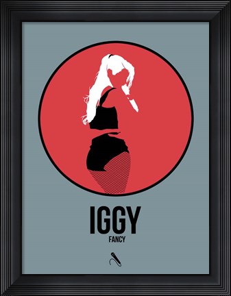 Framed Iggy Print