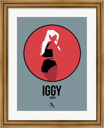 Framed Iggy Print