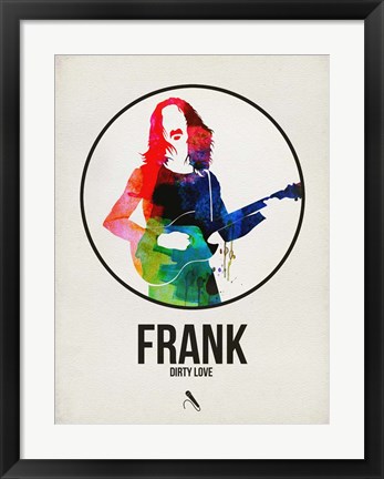 Framed Frank Watercolor Print