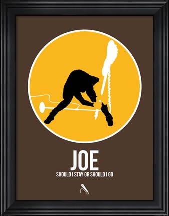Framed Joe Print