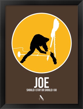 Framed Joe Print