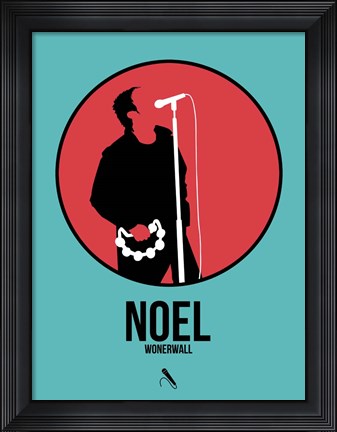 Framed Noel Print