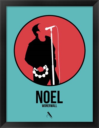 Framed Noel Print