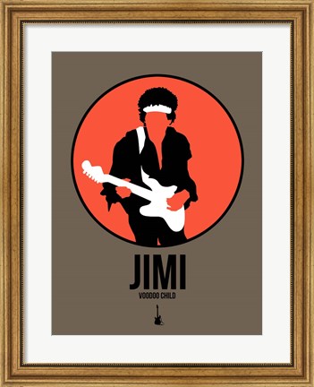 Framed Jimi Print