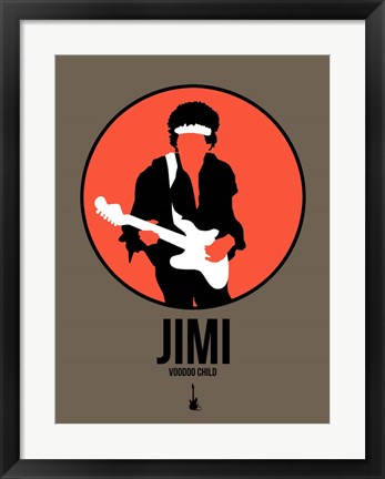 Framed Jimi Print