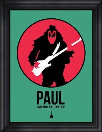 Framed Paul Print
