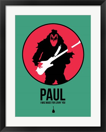 Framed Paul Print