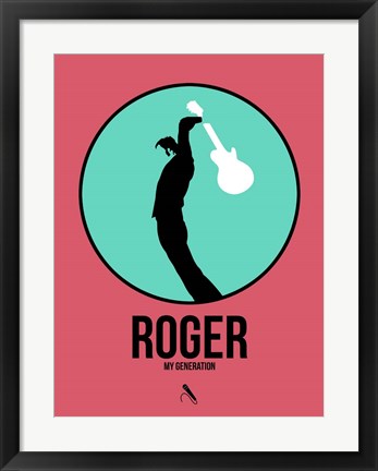 Framed Roger Print