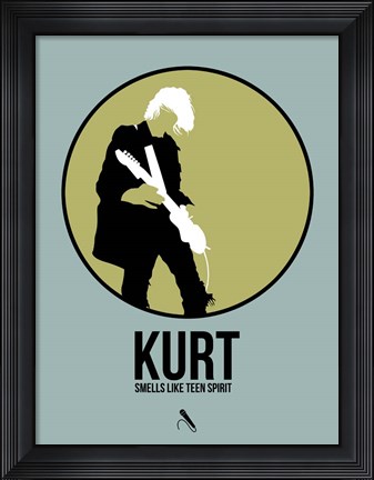 Framed Kurt Print