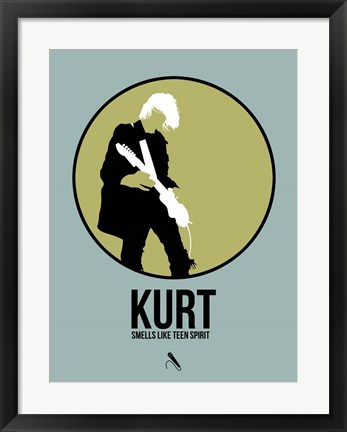 Framed Kurt Print