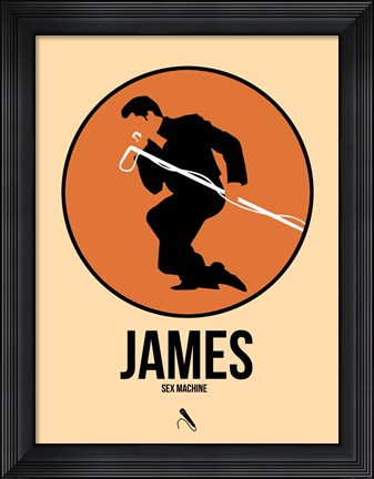 Framed James Print