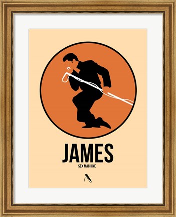 Framed James Print