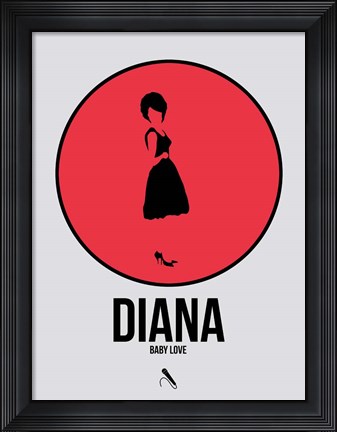 Framed Diana Print