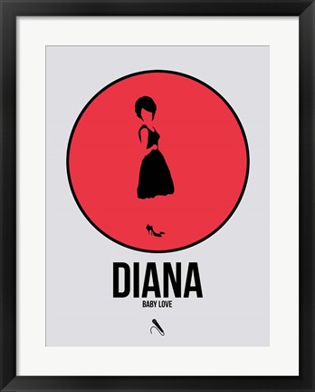 Framed Diana Print