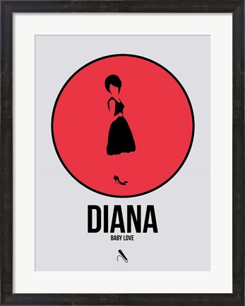 Framed Diana Print