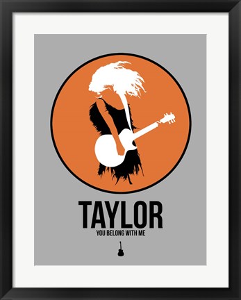 Framed Taylor Print