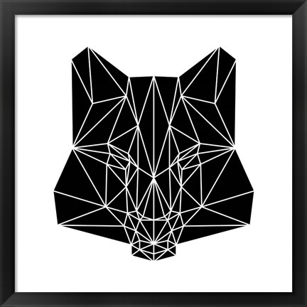 Framed Black Fox Print